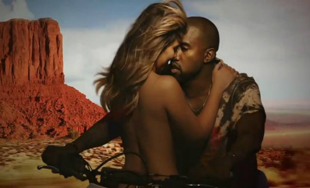 Η Kim Kardashian στο νέο video clip του Kanye West