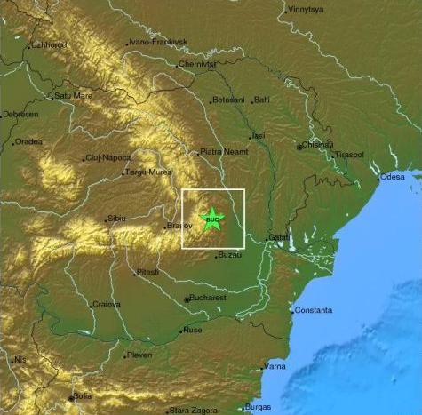 Σεισμός 4,4 Ρίχτερ στη Ρουμανία