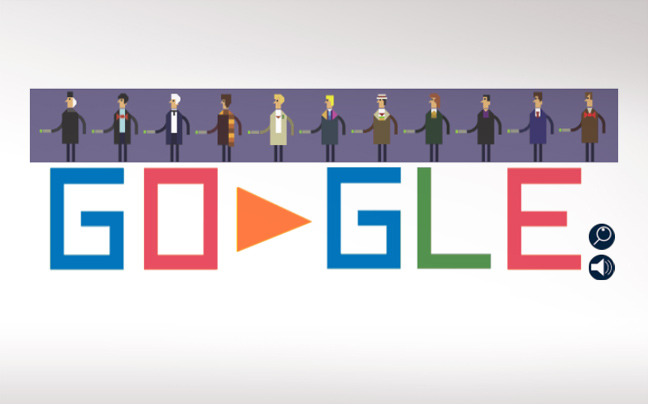 Ταξίδι με τον «Dr. Who» στο doodle της google