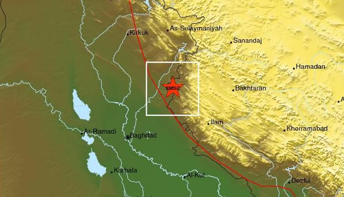 Σεισμός 5,1 Ρίχτερ στα σύνορα Ιράκ- Ιράν