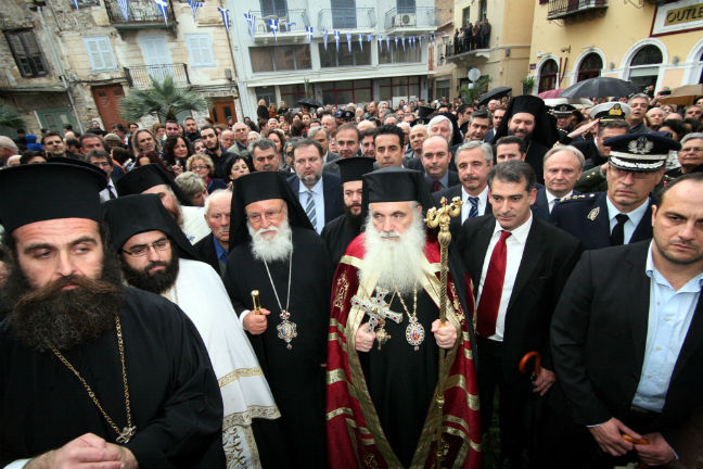 Ενθρονίστηκε ο νέος μητροπολίτης Αργολίδας Νεκτάριος