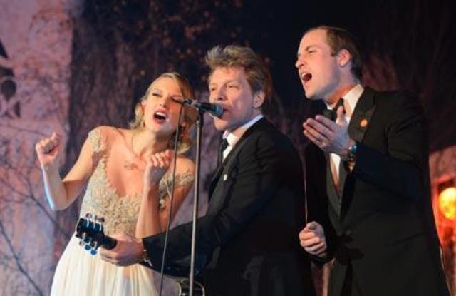 Πρίγκιπας Γουίλιαμ, Taylor Swift και Bon Jovi τραγούδησαν μαζί