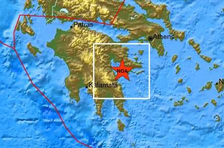 Σεισμός 4,5 Ρίχτερ έγινε αισθητός και στην Αττική