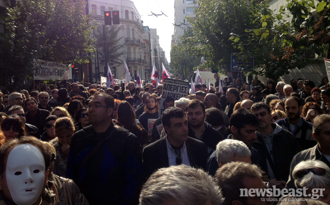 Κλειστή η Αριστοτέλους από την απεργία των γιατρών