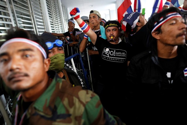 Συνεχίζονται οι αντικυβερνητικές κινητοποιήσεις στην Ταϊλάνδη