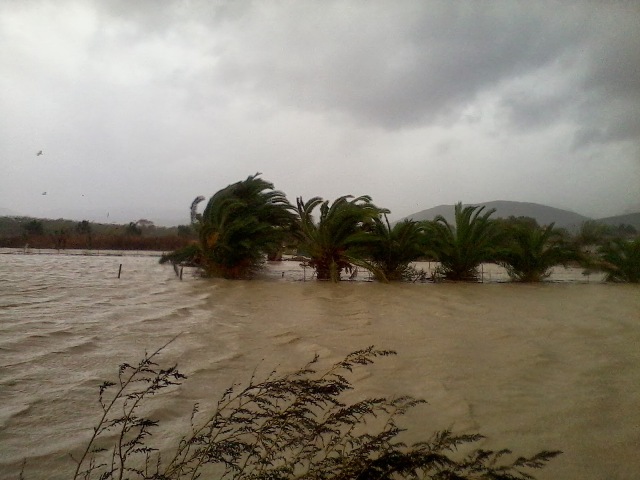 «Πνίγηκαν» από τη βροχή στα ορεινά της Καλαμπάκας
