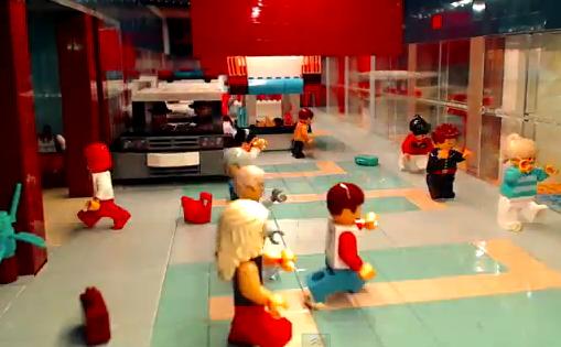 Oι Lego&#8230;  Βlues Brothers εισβάλλουν στο εμπορικό κέντρο