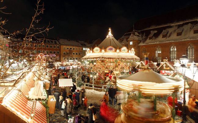 Χριστουγεννιάτικη ατμόσφαιρα στη Νυρεμβέργη