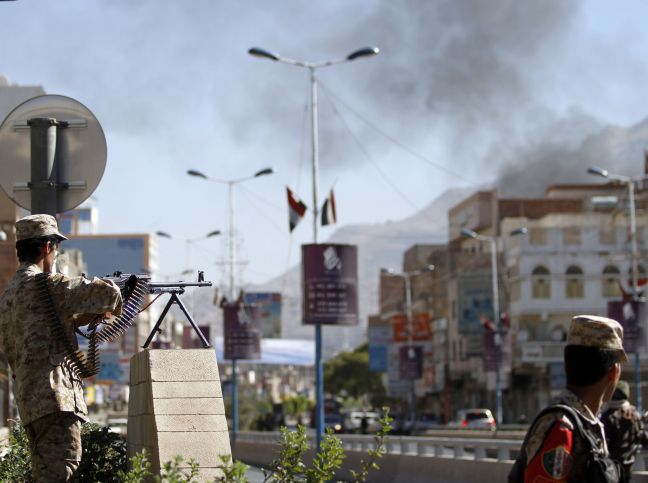 Βομβαρδίστηκε η κρατική τηλεόραση Υεμένης