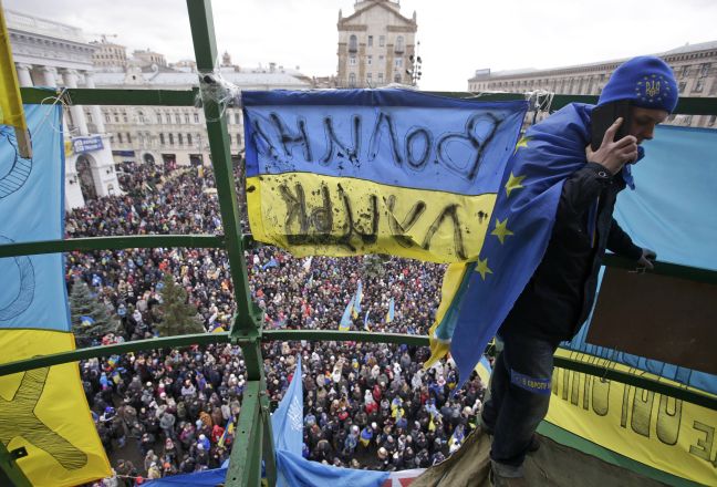 Πέντε οι νεκροί διαδηλωτές στην Ουκρανία