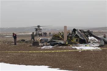 Στρατιωτικό ελικόπτερο συνετρίβη στην Τουρκία