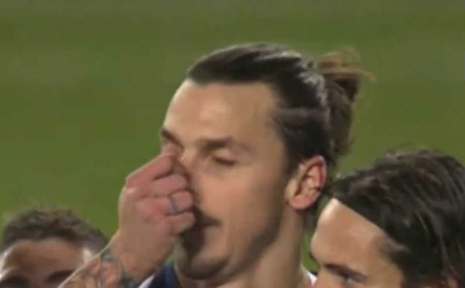 Ο Ζλάταν από την&#8230;μύτη πιάνεται!