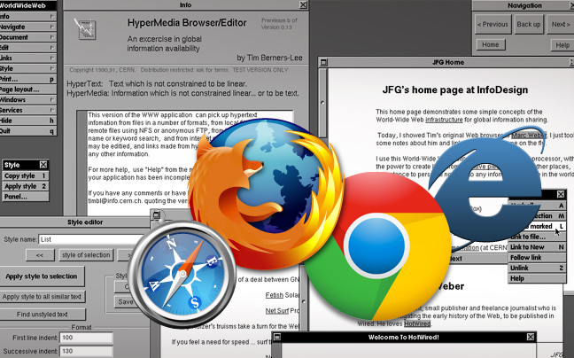 Η απίστευτη εξέλιξη των browsers