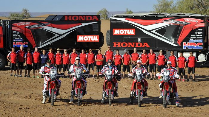 Η Honda έτοιμη για το Dakar 2014