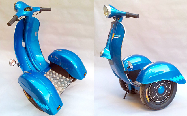 Όταν η Vespa ερωτεύτηκε το Segway