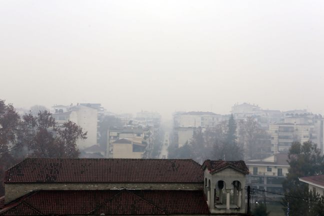 Σε ύφεση η αιθαλομίχλη στην Τρίπολη