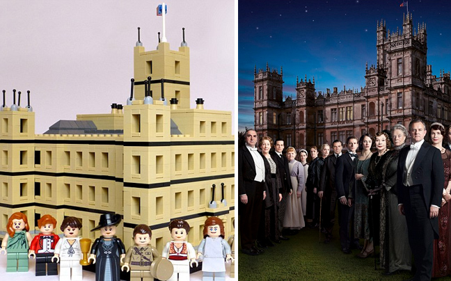 Ο κόσμος του «Downton Abbey» από Lego