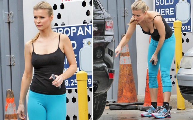Πάλι ξέχασε να φορέσει το σουτιέν της η Joanna Krupa
