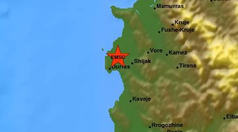 Πρωινοί σεισμοί 4,2 Ρίχτερ στην Αλβανία