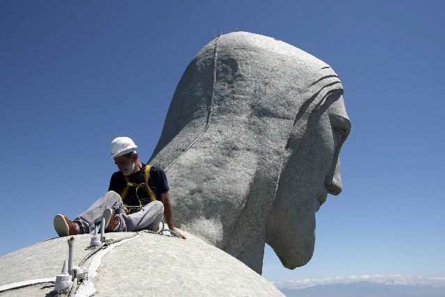 Προς επισκευή το άγαλμα του Ιησού στο Ρίο ντε Τζανέιρο