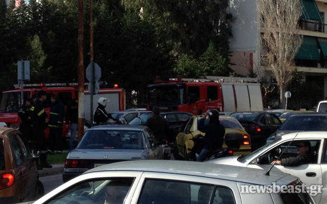 Πυροτεχνουργοί και πυροσβεστική στο Πάντειο