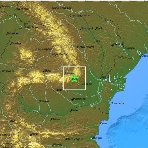 Σεισμός 4,7 Ρίχτερ στη Ρουμανία