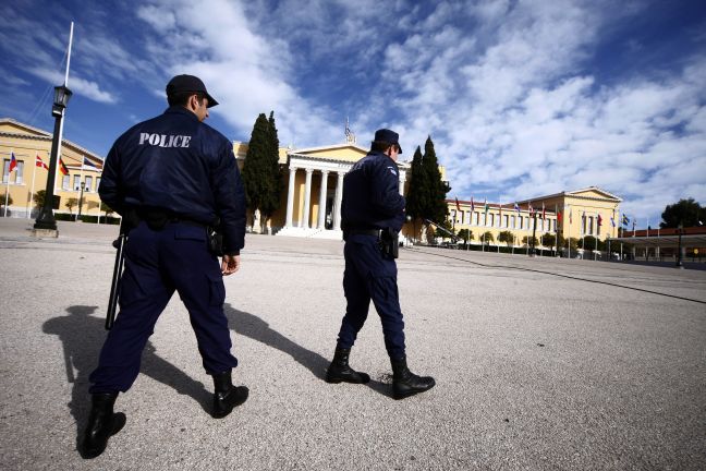 Ισχυρές αστυνομικές δυνάμεις στο Ζάππειο