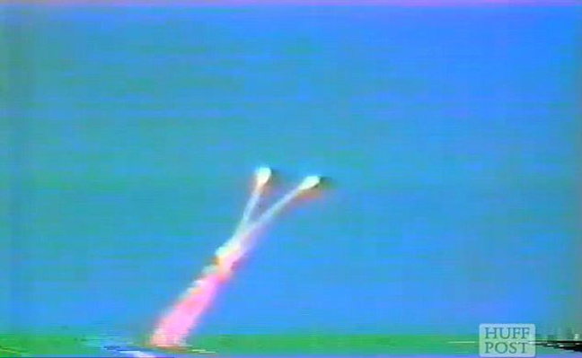 Ερασιτεχνικό βίντεο από την καταστροφή του Challenger