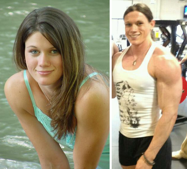 Γυναίκες πριν και μετά το bodybuilding