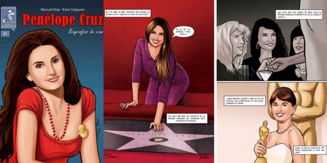 Η ζωή της Penelope Cruz έγινε… κόμικ
