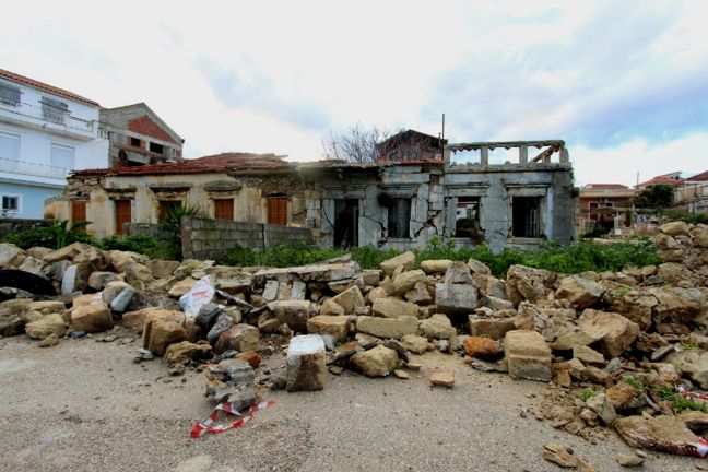 Υποβλήθηκε ο φάκελος για την αποκατάσταση των ζημιών της Κεφαλονιάς