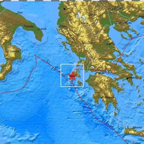 Μετασεισμός 4,2 Ρίχτερ στην Κεφαλονιά