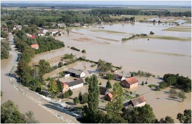 Μετά τις χιονοπτώσεις οι πλημμύρες στην Κροατία