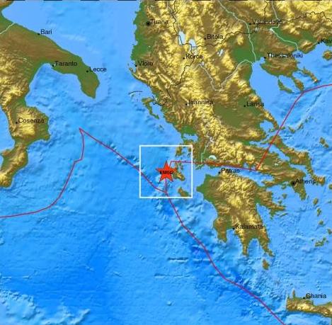 Μετασεισμός 4,7 Ρίχτερ στην Κεφαλονιά