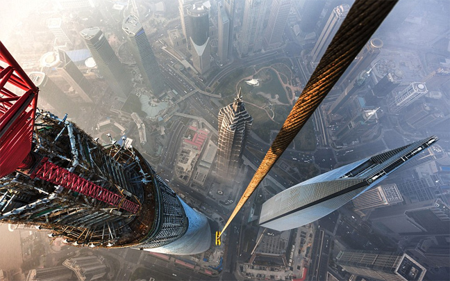 Εντυπωσιακές φωτογραφίες από ουρανοξύστη στην Κίνα