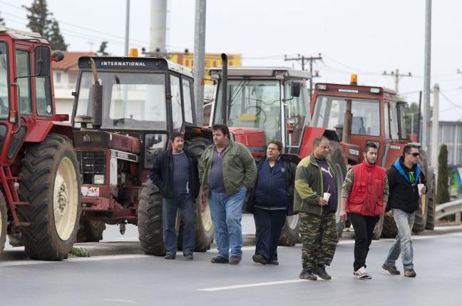 Διαμαρτυρία στον Προμαχώνα από αγρότες και φορείς του νομού
