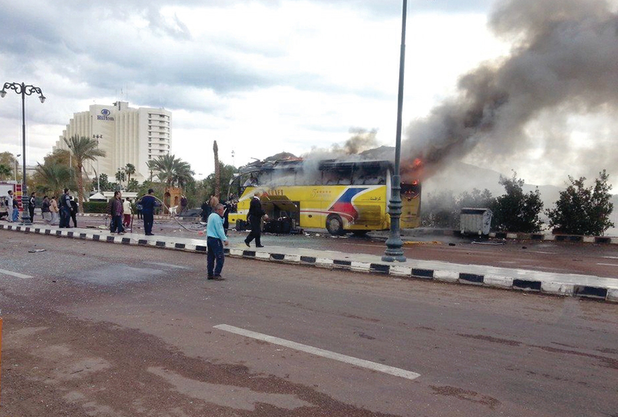 Ανάληψη ευθύνης για την επίθεση σε λεωφορείο στο Σινά