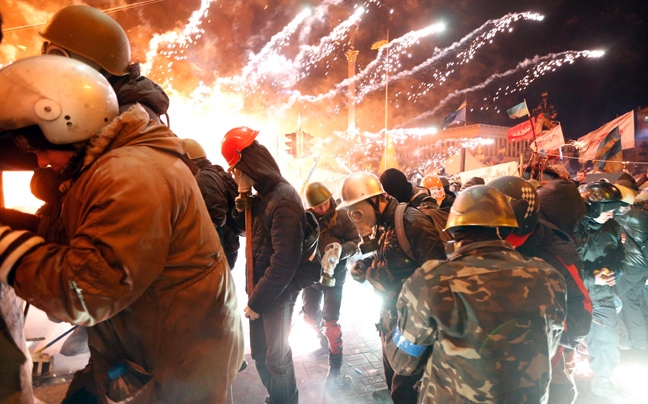 Συγκλονιστικές εικόνες από το χάος στην Ουκρανία