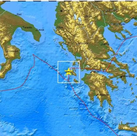 Σεισμός 4,2 Ρίχτερ στην Κεφαλονιά