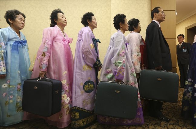 Νέα επανένωση οικογενειών της Βόρειας και Νότιας Κορέας