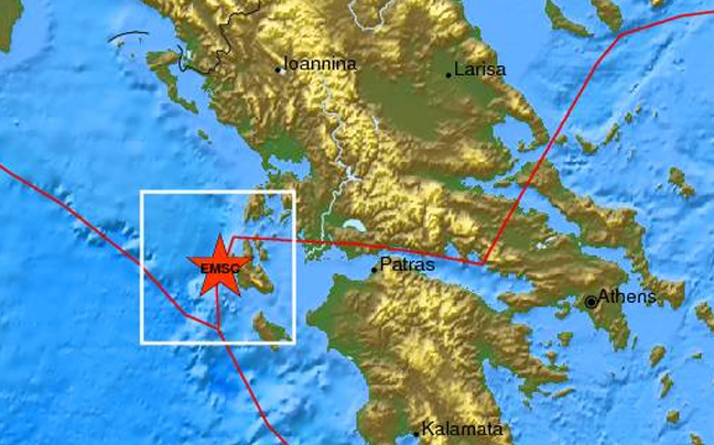 Νέος σεισμός 4,3 Ρίχτερ στην Κεφαλονιά