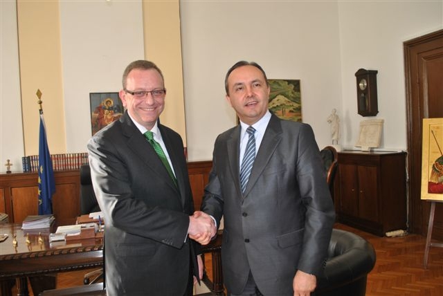 Συνάντηση του βούλγαρου υπουργού Πολιτισμού με τον Θεόδωρο Καράογλου