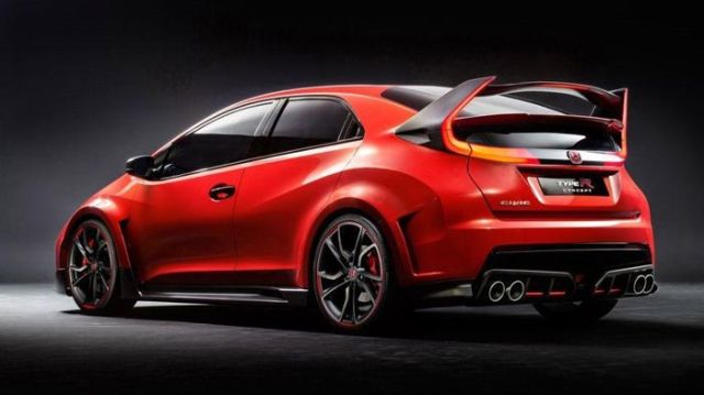 Πρώτες εικόνες του νέου Honda Civic Type-R concept