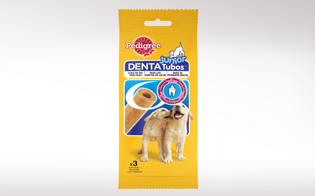 Το Pedigree Denta Junior Tubos πρωτοπορεί