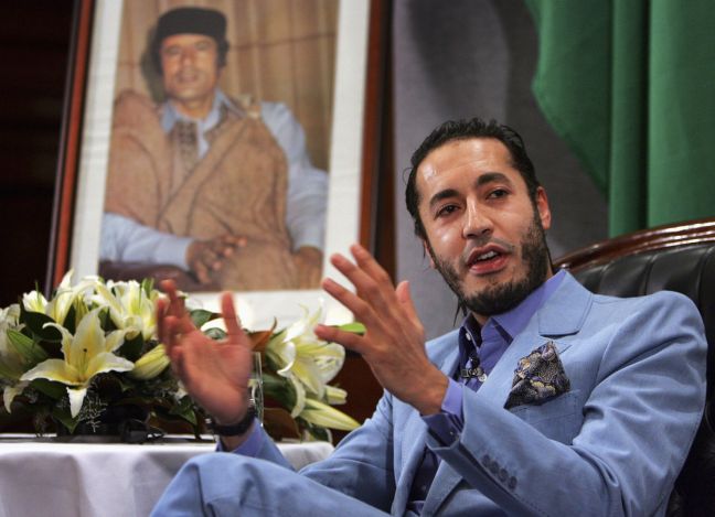 Στη φυλακή ο γιος του Καντάφι