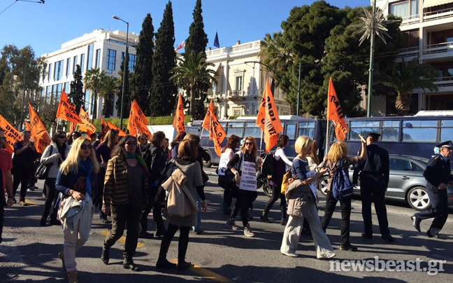 Στο υπουργείο Διοικητικής Μεταρρύθμισης η πορεία της ΟΛΜΕ