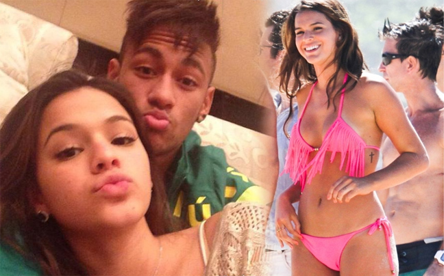 Το&#8230; τελευταίο γκολ του Neymar η Bruna Marquezine!