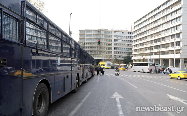 Σε αστυνομικό κλοίο η μαθητική παρέλαση