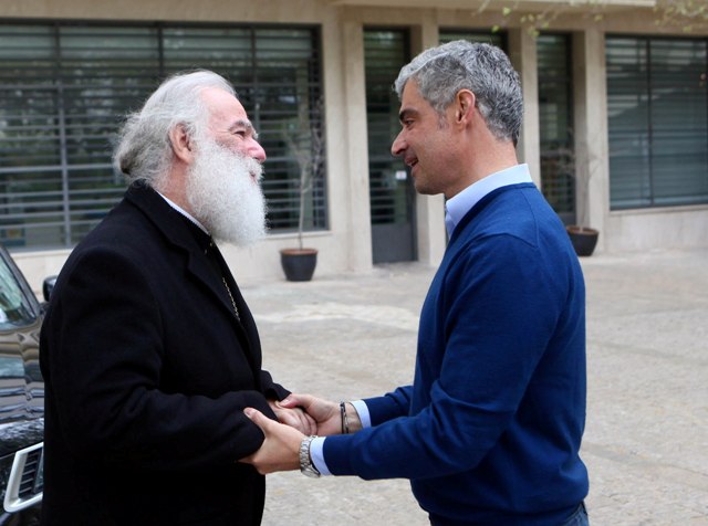 Με τον πατριάρχη Θεόδωρο Β’ συναντήθηκε ο Σπηλιωτόπουλος