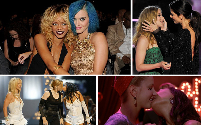 Καυτά γυναικεία φιλιά με άρωμα… celebrity